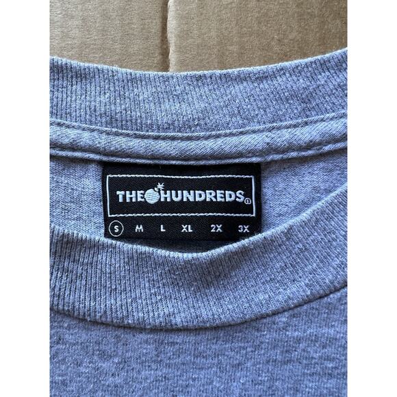 The Hundreds x Hook-Ups Adam Bomb Red Eyes T-Shirt Grey Size Medium 2013 - Picture 4 of 9